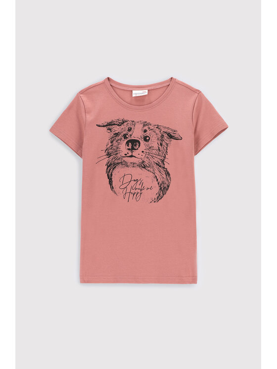 Coccodrillo Tricou ZC2143212EVG Roz Regular Fit