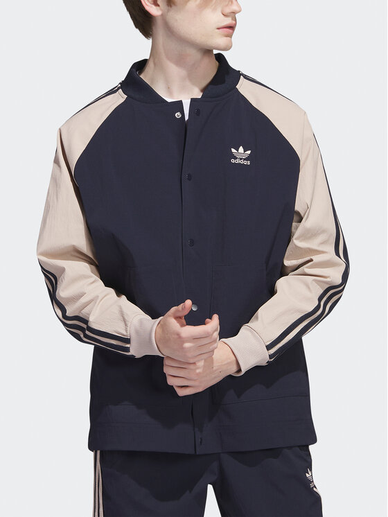 adidas adidas Džemperis SST Woven Jacket IC5543 Mėlyna Regular Fit