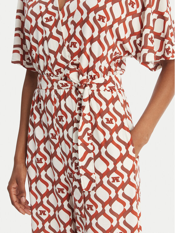 Max Mara Beachwear Max Mara Beachwear Гащеризон Egrege 2616641029 Оранжев Regular Fit