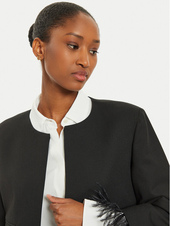 Marella Marella Giacca da abito Gattini 2423046152 Nero Regular Fit