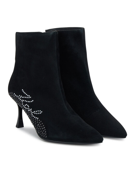 KARL LAGERFELD KARL LAGERFELD Μποτάκια Sienna KL32743A Μαύρο