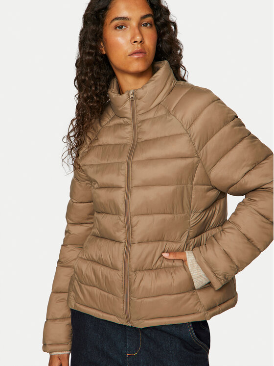 Vila Vila Daunenjacke Sibira 14094318 Braun Regular Fit