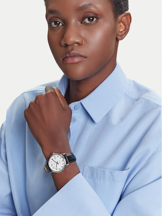 Timex Timex Часовник Easy Reader TW2W95400 Сребрист