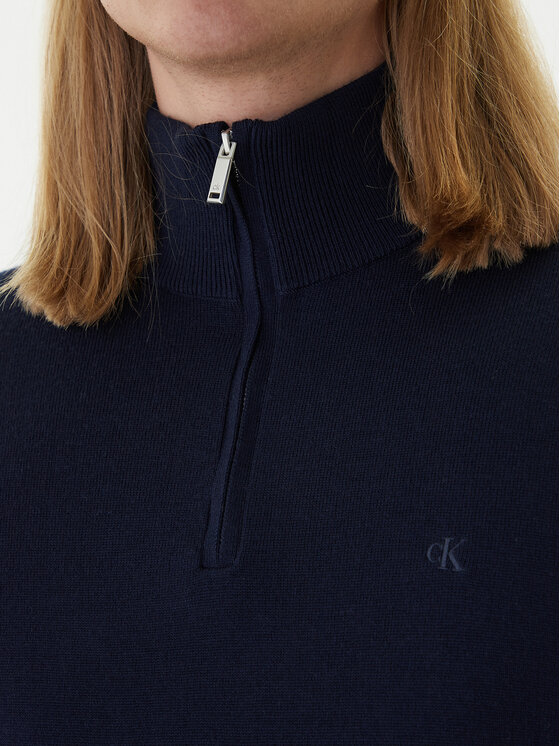 Calvin Klein Calvin Klein Pulover LV04LD318G Bleumarin Regular Fit