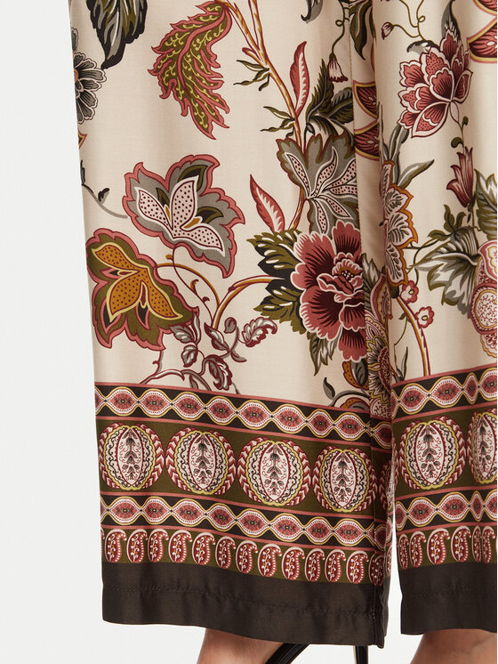 ViCOLO ViCOLO Palazzo hlače TD0829 Bež Wide Leg