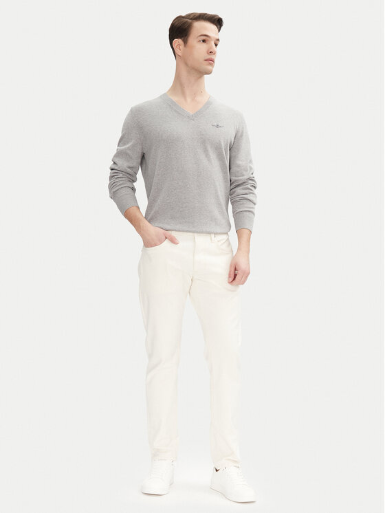 Aeronautica Militare Aeronautica Militare Sweter 251MA1504L506 Szary Regular Fit