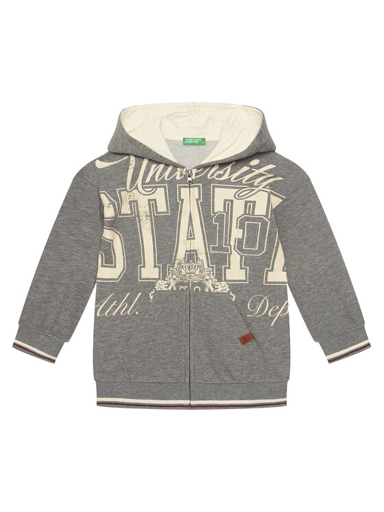 United Colors Of Benetton United Colors Of Benetton Pulóver 32N4C505B Szürke Regular Fit