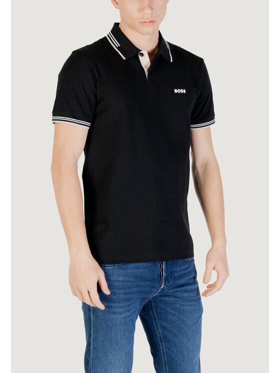 BOSS BOSS Polo Paul 10255848 01 Nero Casual Fit