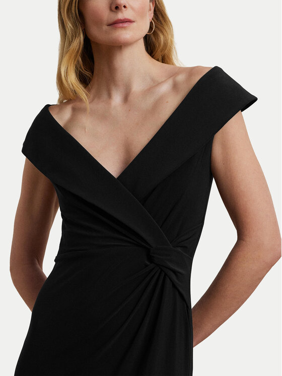LAUREN RALPH LAUREN Lauren Ralph Lauren Vakarinė suknelė 253863940001 Juoda Slim Fit