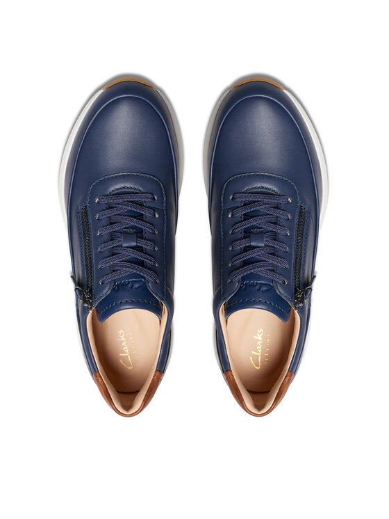 Clarks Clarks Superge Tivoli Zip 26176649 Mornarsko modra