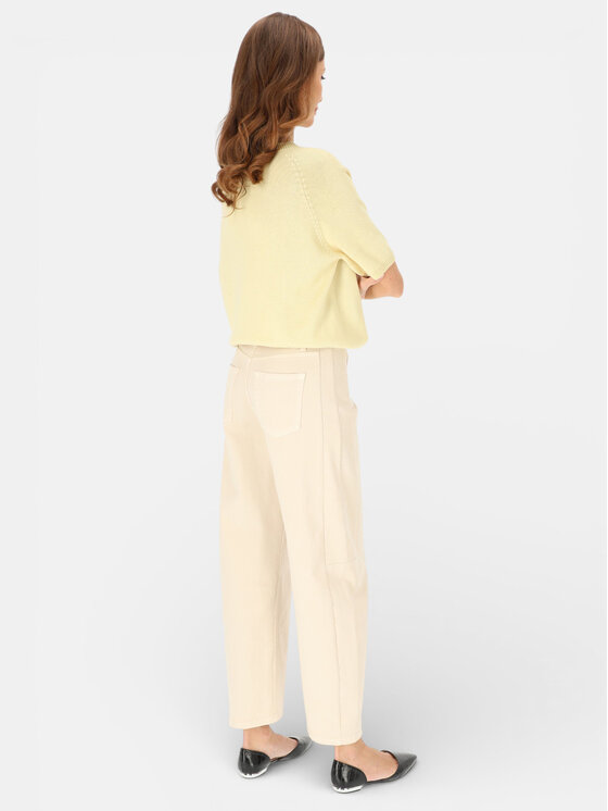 L’AF L’AF Jeansy Mario Beżowy Slouchy Fit