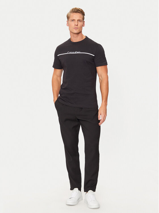 Calvin Klein Calvin Klein Футболка K10K113802 Чорний Regular Fit