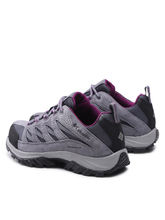 Columbia Columbia Παπούτσια πεζοπορίας Crestwood Waterproof BL5372 Γκρι