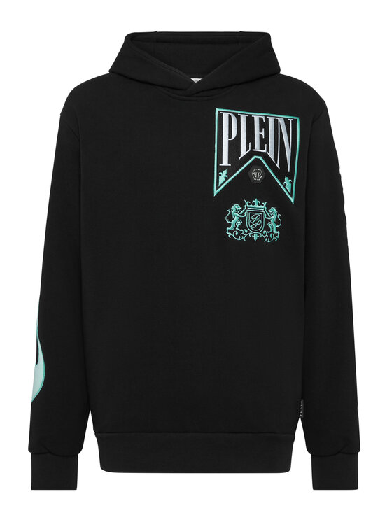 PHILIPP PLEIN PHILIPP PLEIN Bluza 22635 Czarny Regular Fit