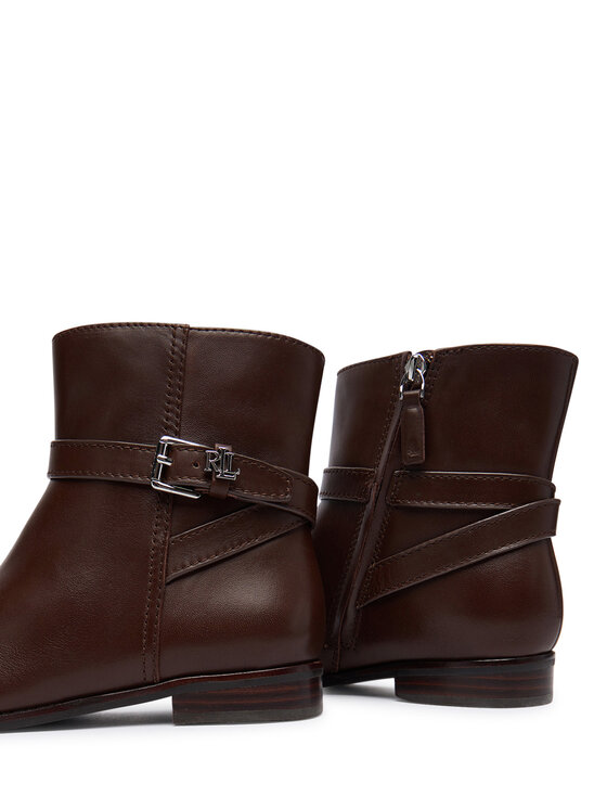 LAUREN RALPH LAUREN LAUREN RALPH LAUREN Botki Brooke II 802974382002 Brązowy