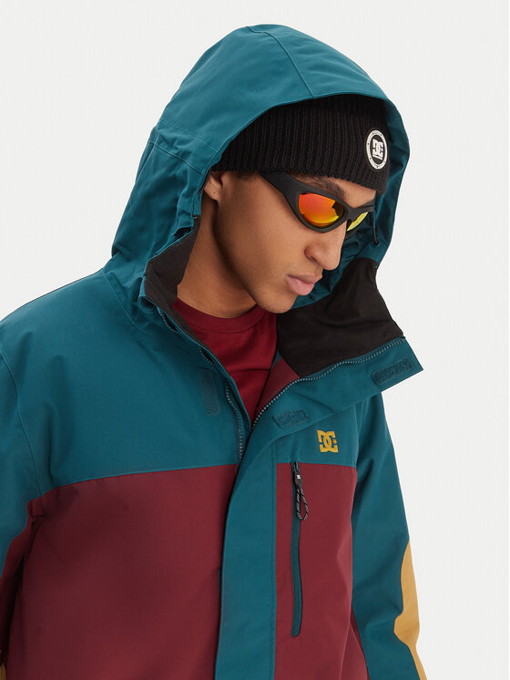 DC Shoes DC Shoes Skijaška jakna Defiant ADYTJ03089 Tamnocrvena Regular Fit