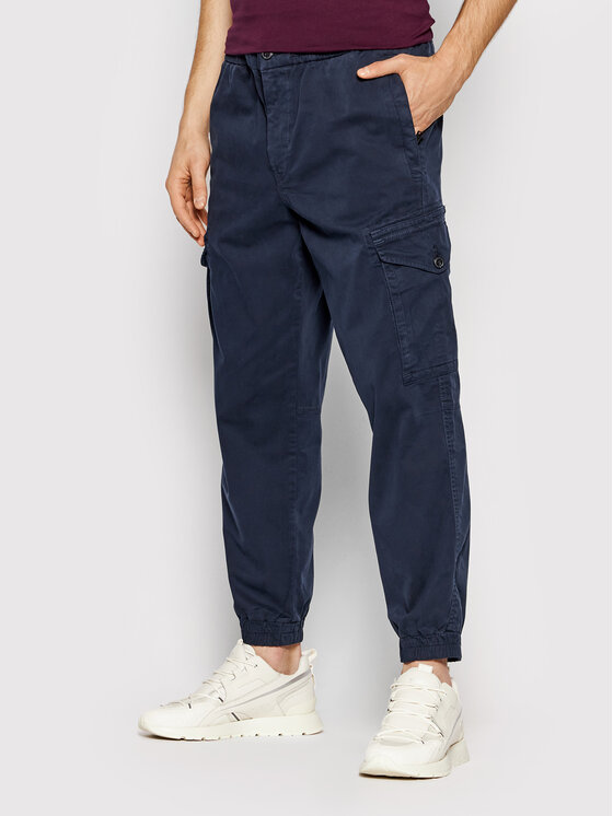 Joggers Seiland 50456791 Blu scuro Relaxed Fit