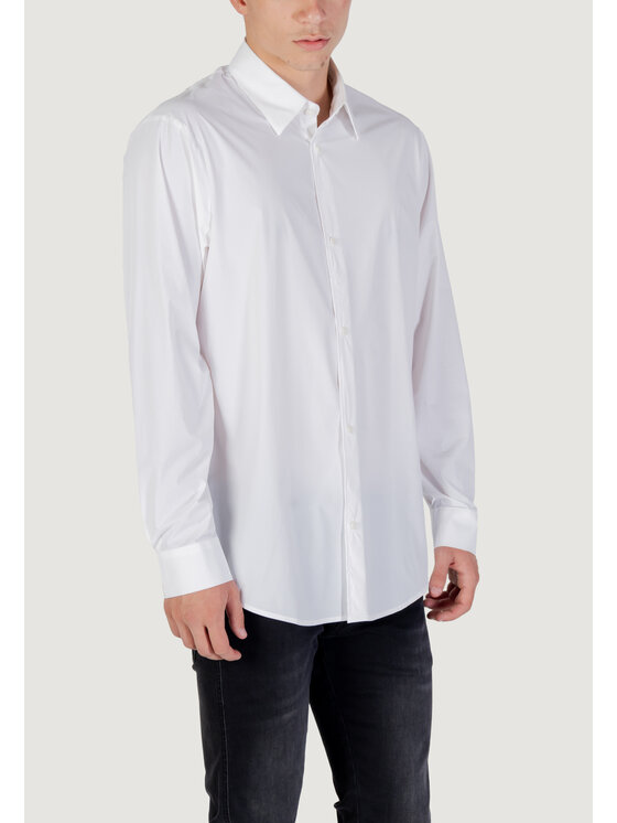 Armani Exchange Armani Exchange Koszula XM001567 AF19193 Biały Casual Fit
