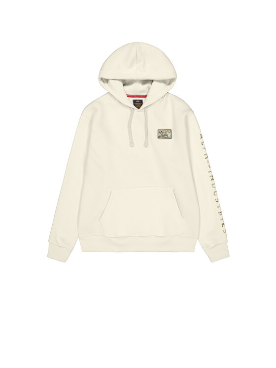 Alpha Industries Alpha Industries Bluza Camo Sleeve Hoodie Beżowy Regular Fit