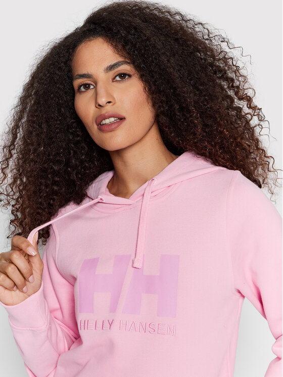Felpa Logo 33978 Rosa Regular Fit