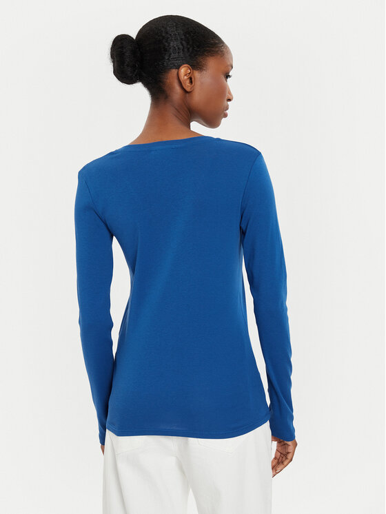United Colors Of Benetton United Colors Of Benetton Blūze 3GA2E4245 Zils Regular Fit