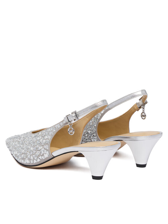 MICHAEL Michael Kors MICHAEL Michael Kors Обувки на ток 40F6TNMP1S Сребрист