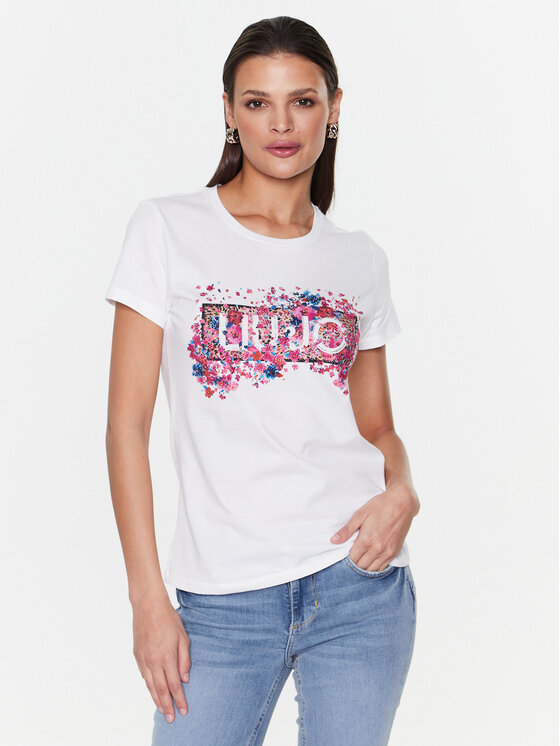 T-shirt WA3467 JS923 Bianco Regular Fit