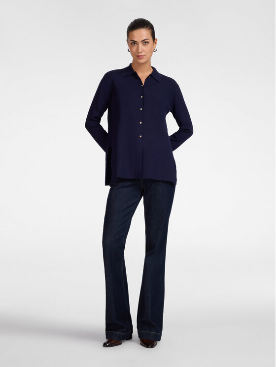 Elena Mirò Elena Mirò Maglione M213Z000987N0H4 Blu Regular Fit