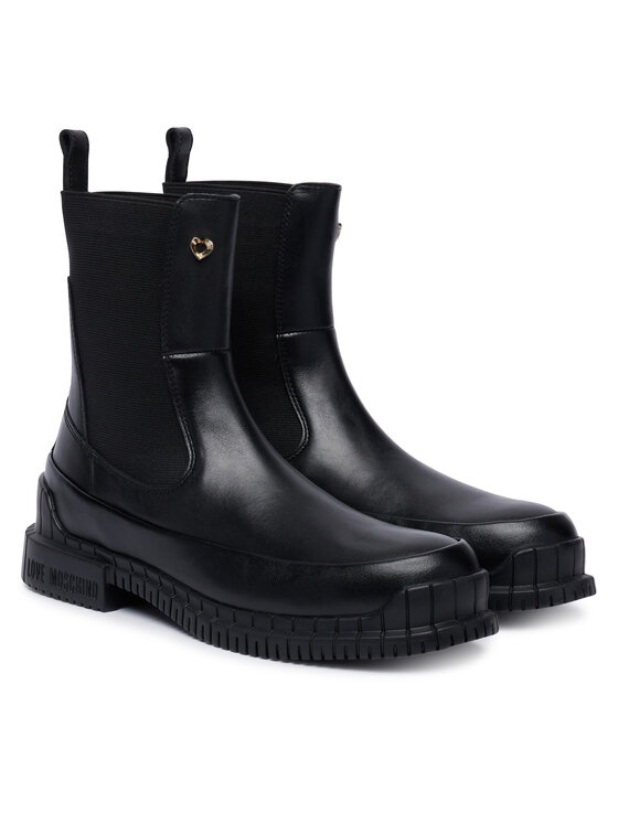 LOVE MOSCHINO LOVE MOSCHINO Μποτάκια JA24043G1PIA0000 Μαύρο