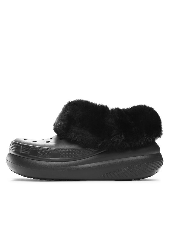 Crocs Crocs Şlapi Crocs Furever Crush Clog 208446 Negru