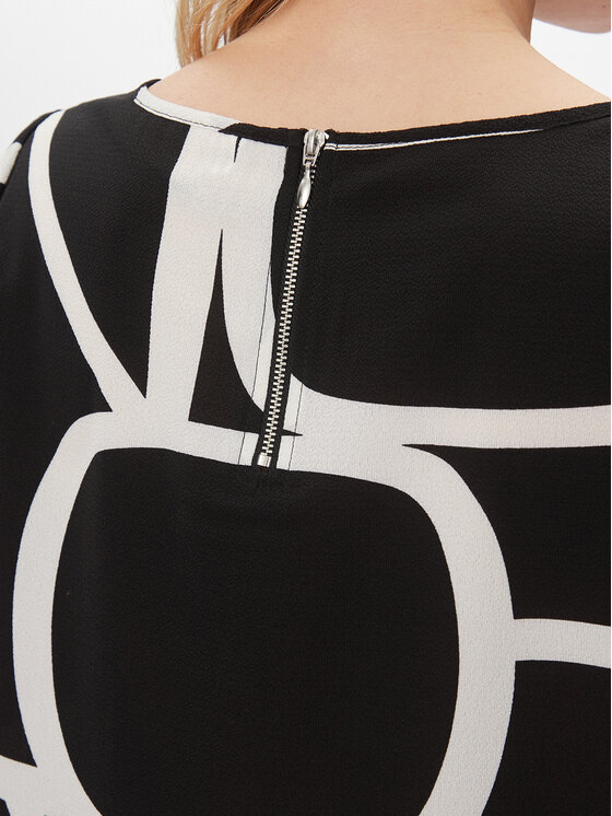 ONLY ONLY Bluză Vic 15161116 Negru Regular Fit