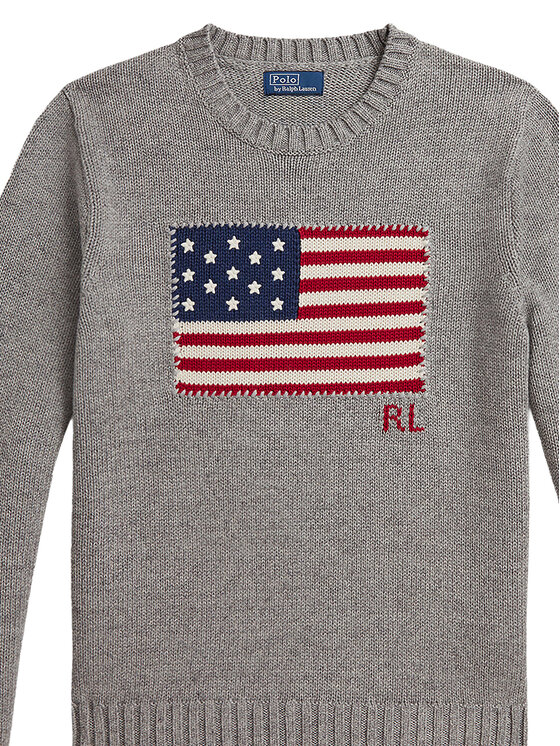 Polo Ralph Lauren Polo Ralph Lauren Πουλόβερ 211B28830002 Γκρι Regular Fit