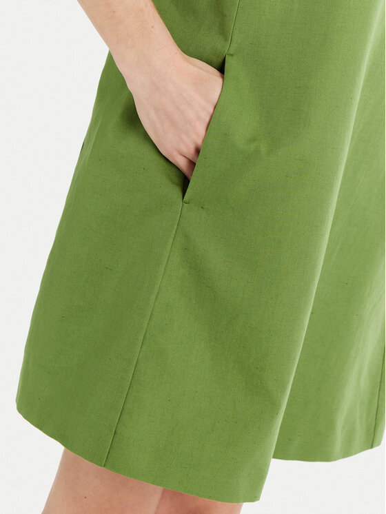 Weekend Max Mara Weekend Max Mara Vsakodnevna obleka Racer 2515221102 Zelena Regular Fit