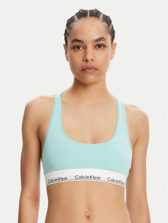 Biustonosz top Calvin Klein Underwear, Rozmiar S, Zielony, 0000F3785E