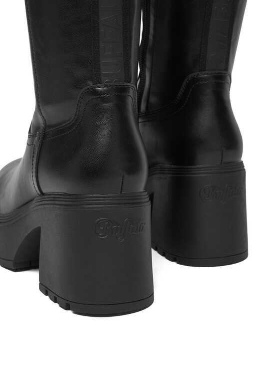 Buffalo Buffalo Ботуши Mila Hi Boot 1220084 Черен