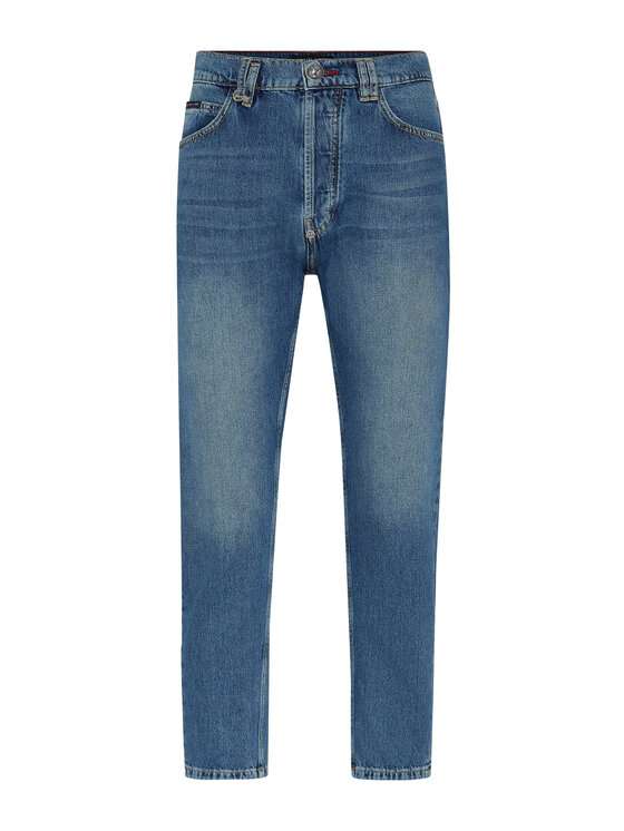 PHILIPP PLEIN PHILIPP PLEIN Jeansy 4723 Niebieski jasny Slim Fit