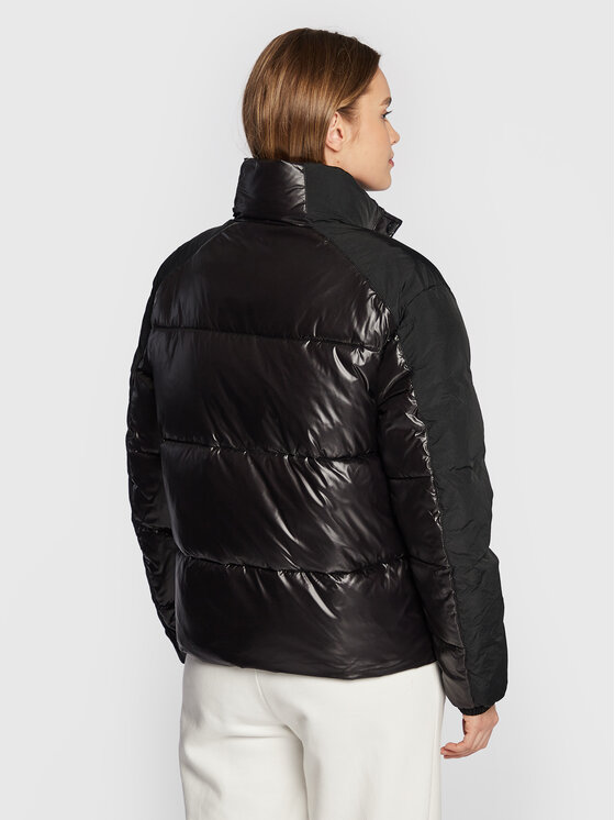 Tommy Jeans Tommy Jeans Зимно яке Tonal Badge DW0DW14295 Черен Regular Fit