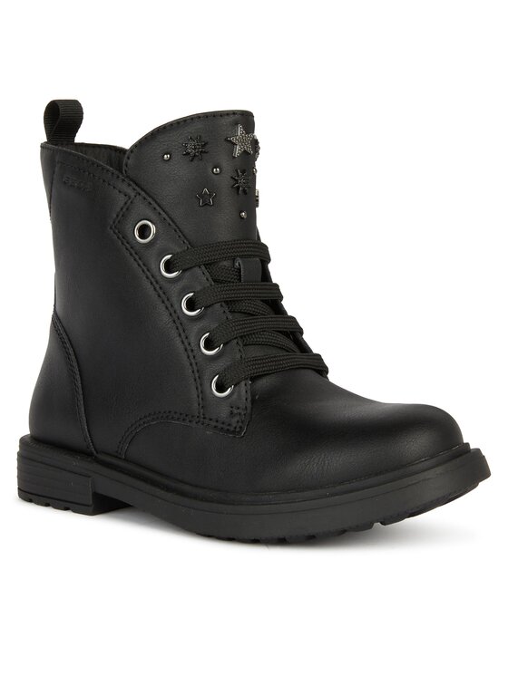 Geox Geox Čizme Jr Eclair J169QI 000BC C9B1G S Crna