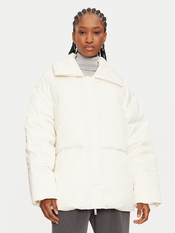 Calvin Klein Zimné bundy K20K207720 Écru Regular Fit