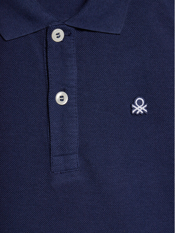 United Colors Of Benetton United Colors Of Benetton Polo majica 3089G3008 Mornarsko modra Regular Fit