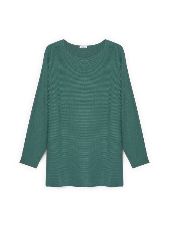 Fiorella Rubino Fiorella Rubino Sweter M073E002064N035 Zielony A-Line Fit