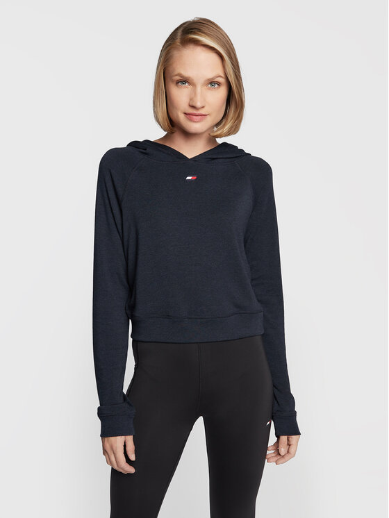 Tommy Hilfiger Bluză Soft S10S101456 Bleumarin Slim Fit