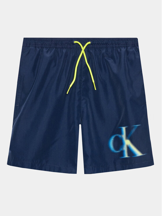 Calvin Klein Swimwear Calvin Klein Swimwear Kupaće gaće i hlače KV0KV00028 Tamnoplava Regular Fit