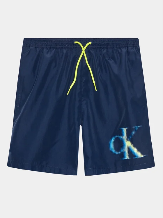 Calvin Klein Swimwear Badeshorts KV0KV00028 Dunkelblau Regular Fit
