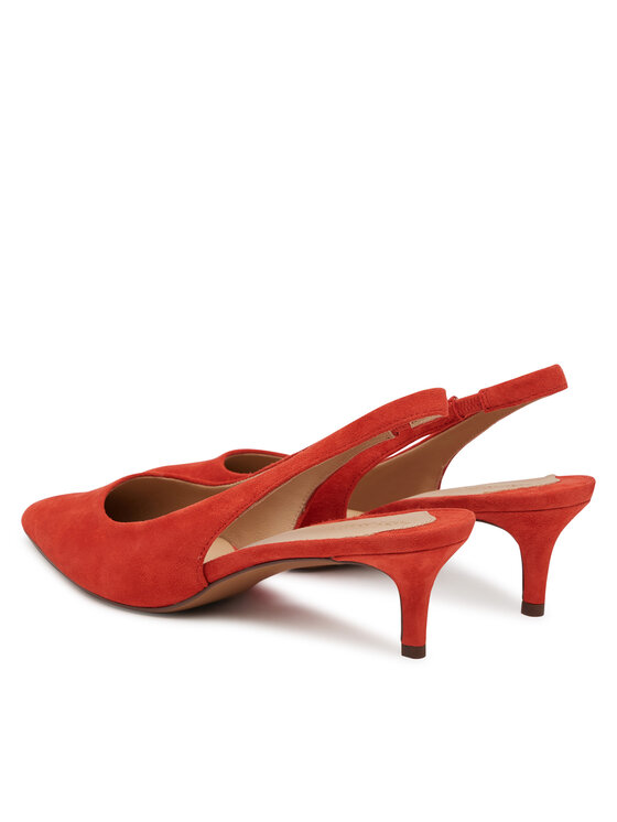 LAUREN RALPH LAUREN LAUREN RALPH LAUREN Lodičky 802959263005 Červená