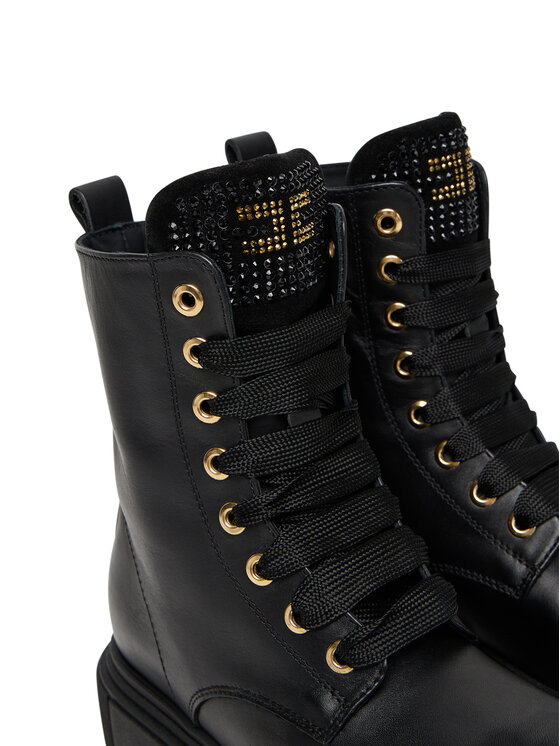 Elisabetta Franchi Elisabetta Franchi Traperid Lace-Up Bootie F4A5-E0411-1251 D Must