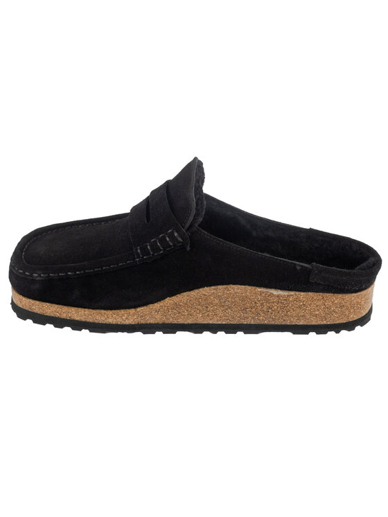 Birkenstock Birkenstock Klapki Naples Shearling Czarny