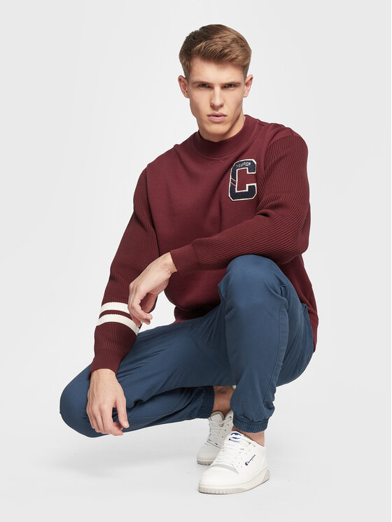 Felpa Bookstore Logo 217885 Bordeaux Custom Fit