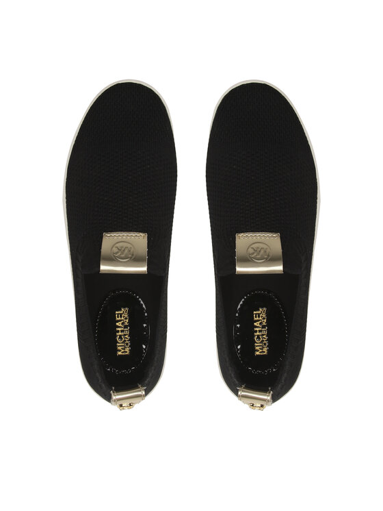 MICHAEL Michael Kors MICHAEL Michael Kors Кросівки Juno Knit Slip On 43R3JUFSBD Чорний