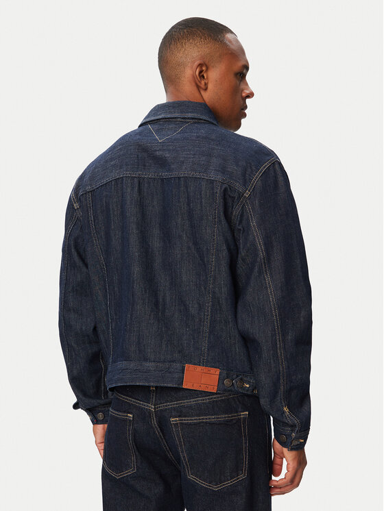 Tommy Jeans Tommy Jeans Džinsinė striukė Jaimie DM0DM23328 Tamsiai mėlyna Regular Fit